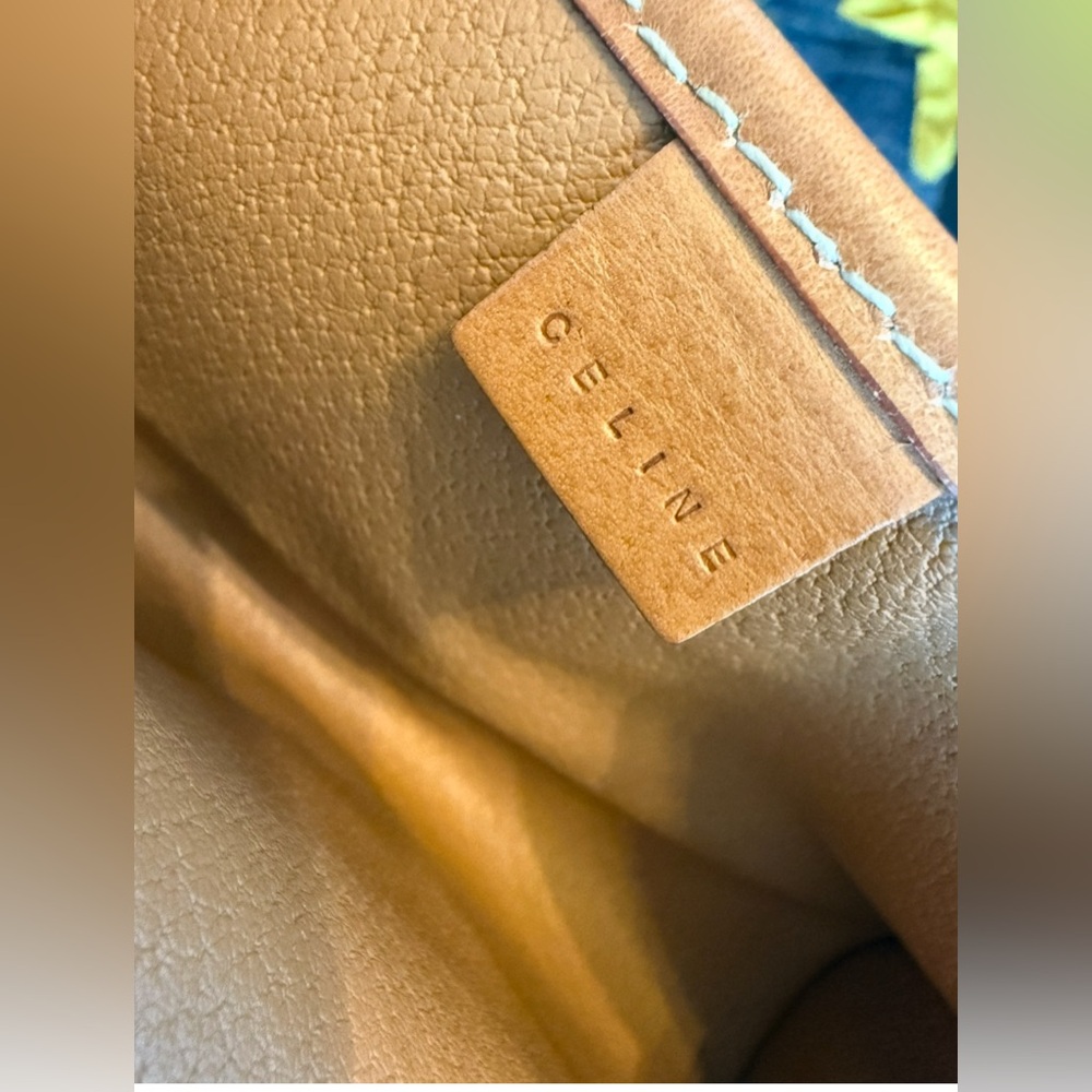 Celine Vintage Macadam Canvas Clutch - Picture 5 of 6